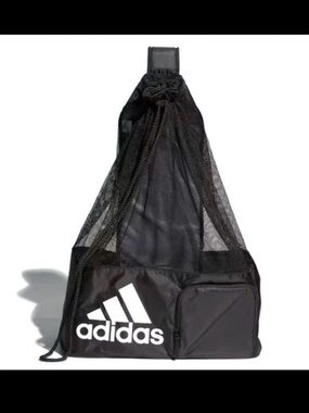 ADIDAS STADIUM SOCCER BALL BAG  Black 5143954 BAG ONLY NEW